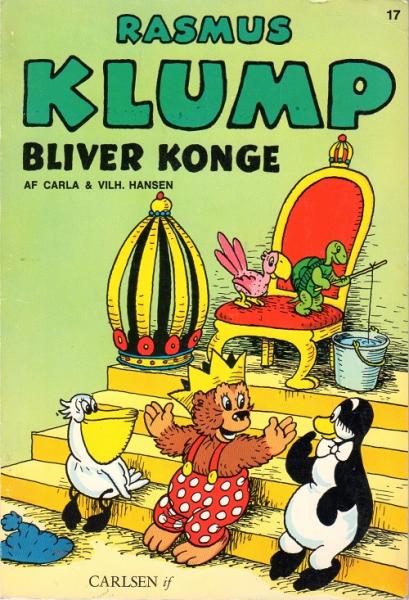 Children's book DANISH - Rasmus Klump - Bliver Konge - Petzi - Nr. 17 used